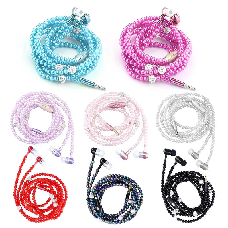 Parelketting Oortelefoon