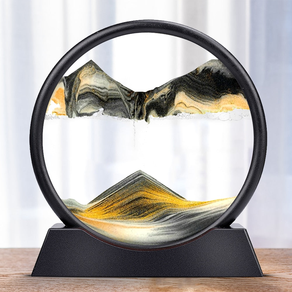 3D Zandlandschap Zandloper
