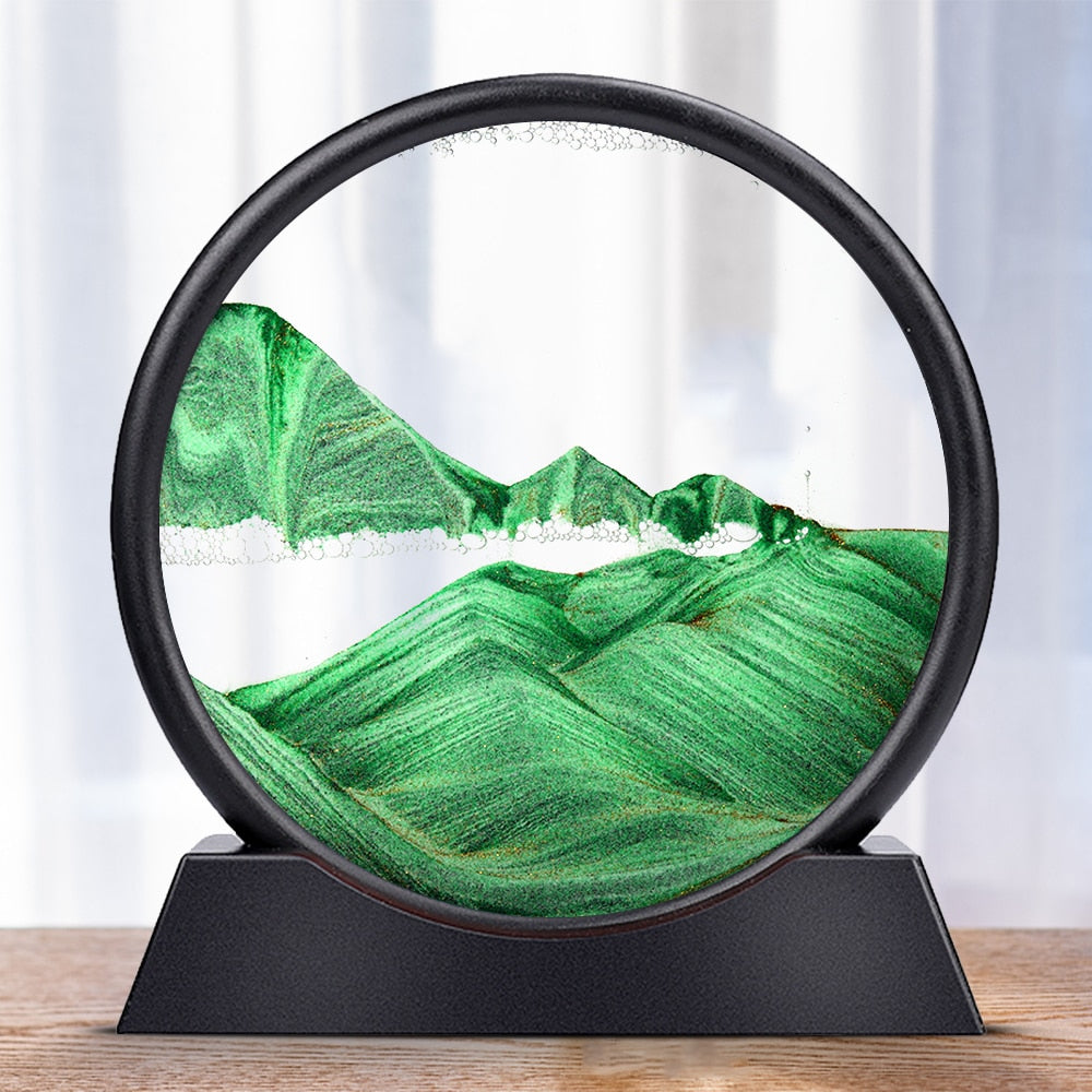 3D Zandlandschap Zandloper