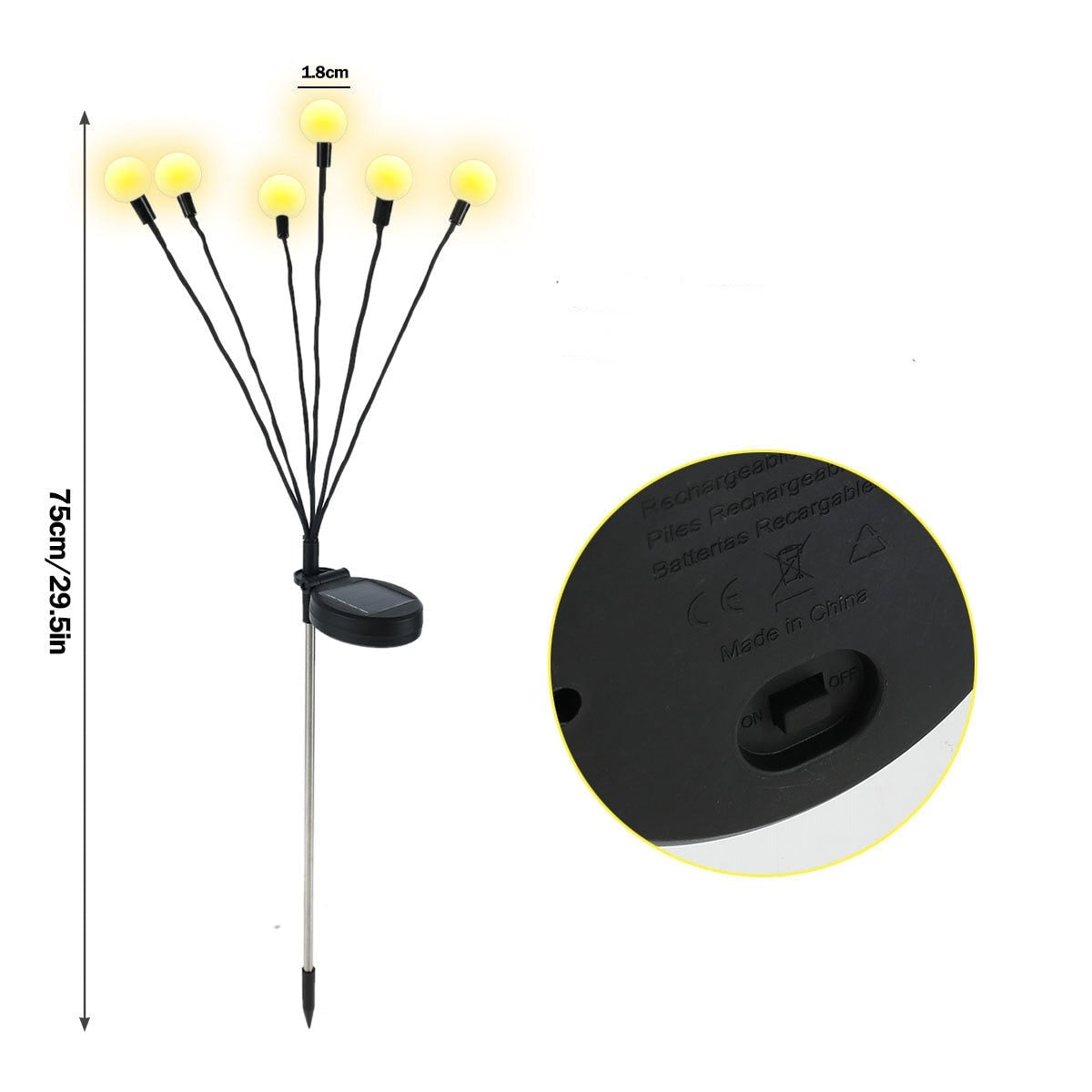Solar Firefly LED Lichten