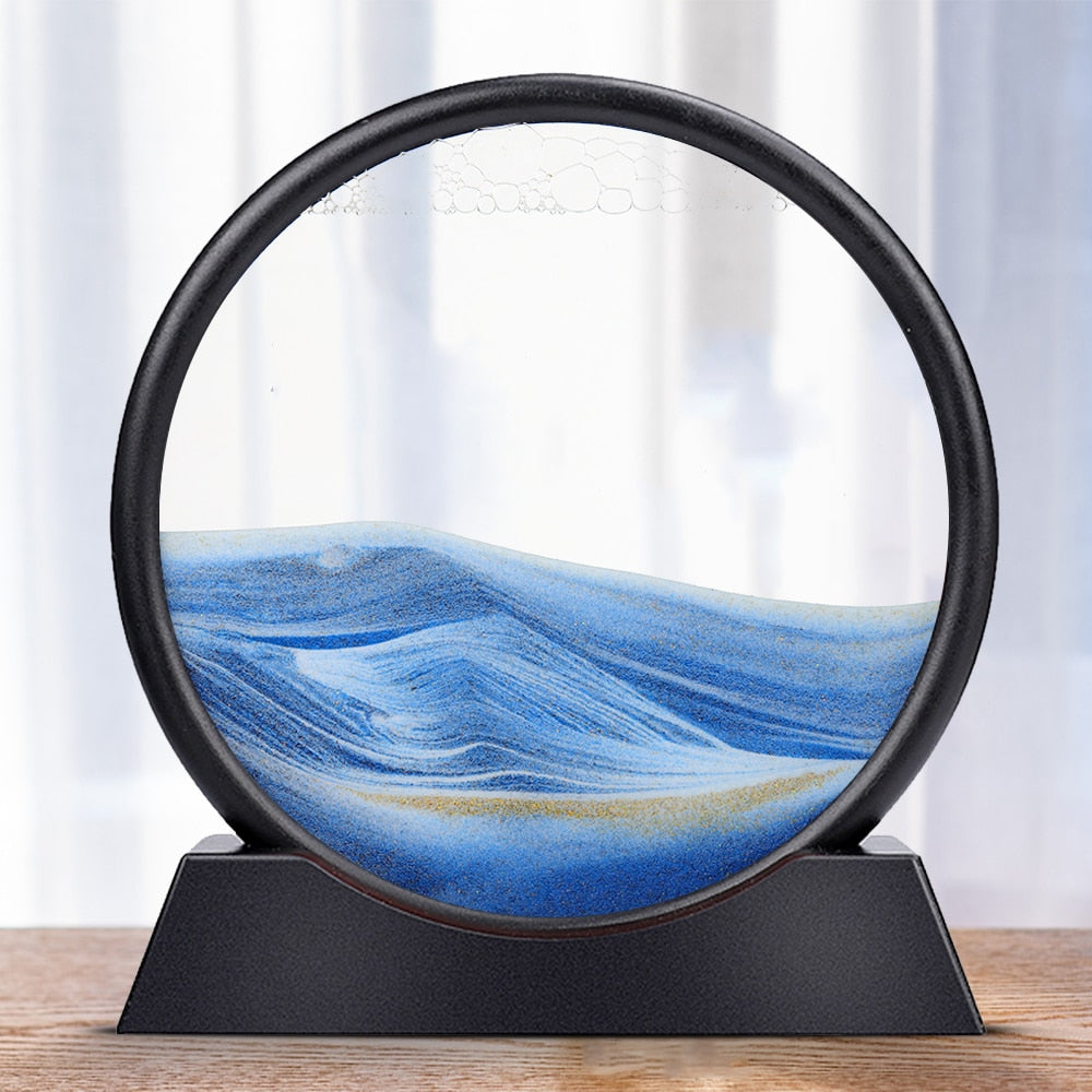 3D Zandlandschap Zandloper