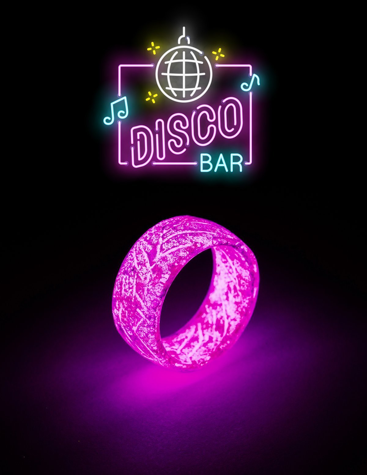 Glow in the dark ring