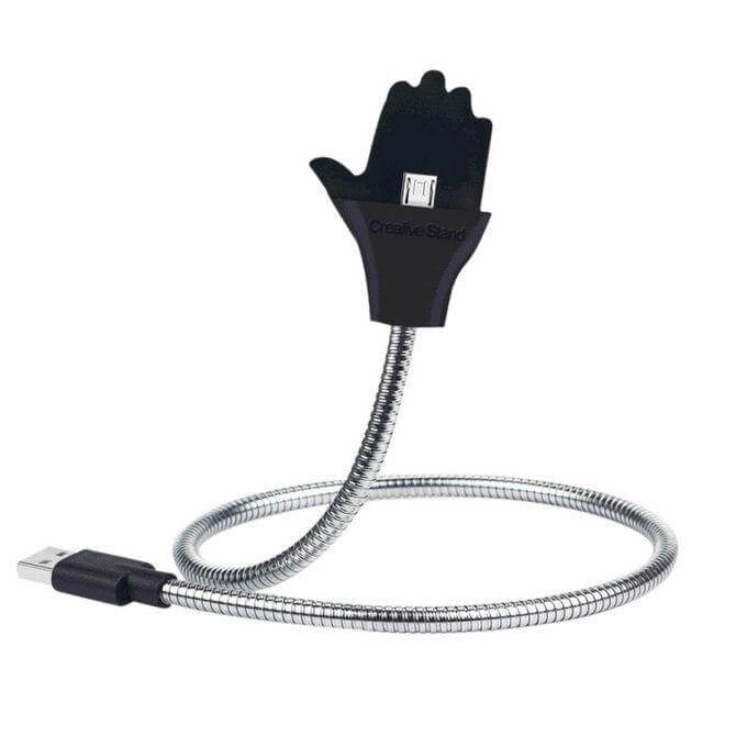 Veelzijdige telefoonstandaard oplaadkabel