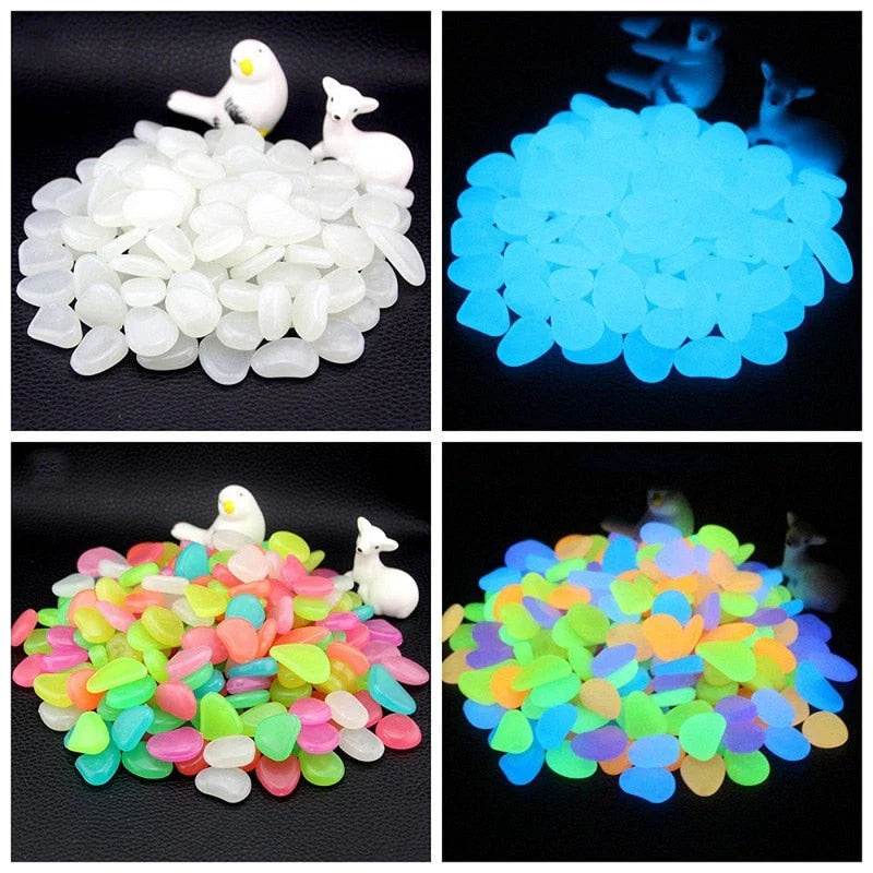 Glow in the Dark Tuinsteentjes