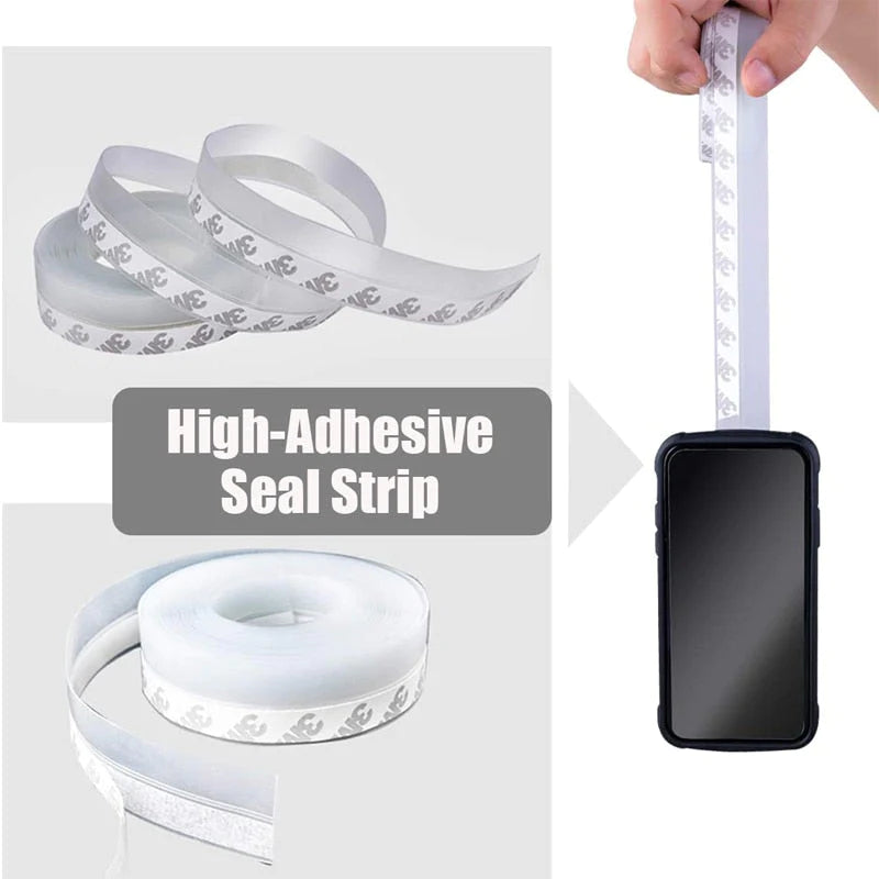 Anti wind deurstrip