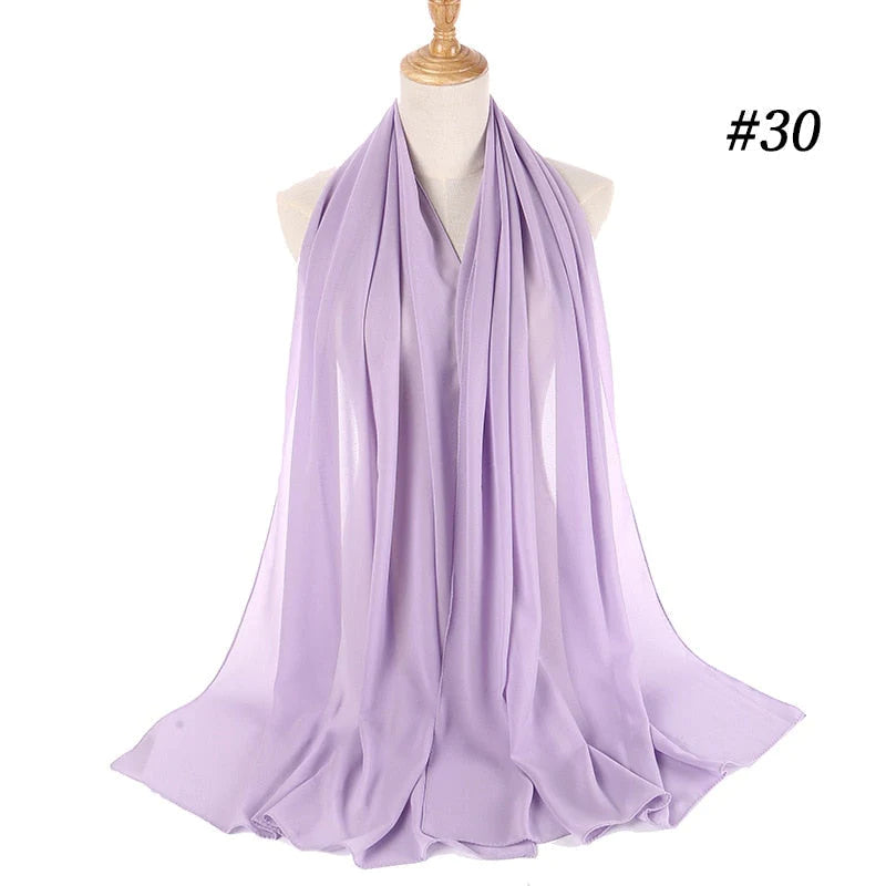 Chiffon Hijab Hoofdband
