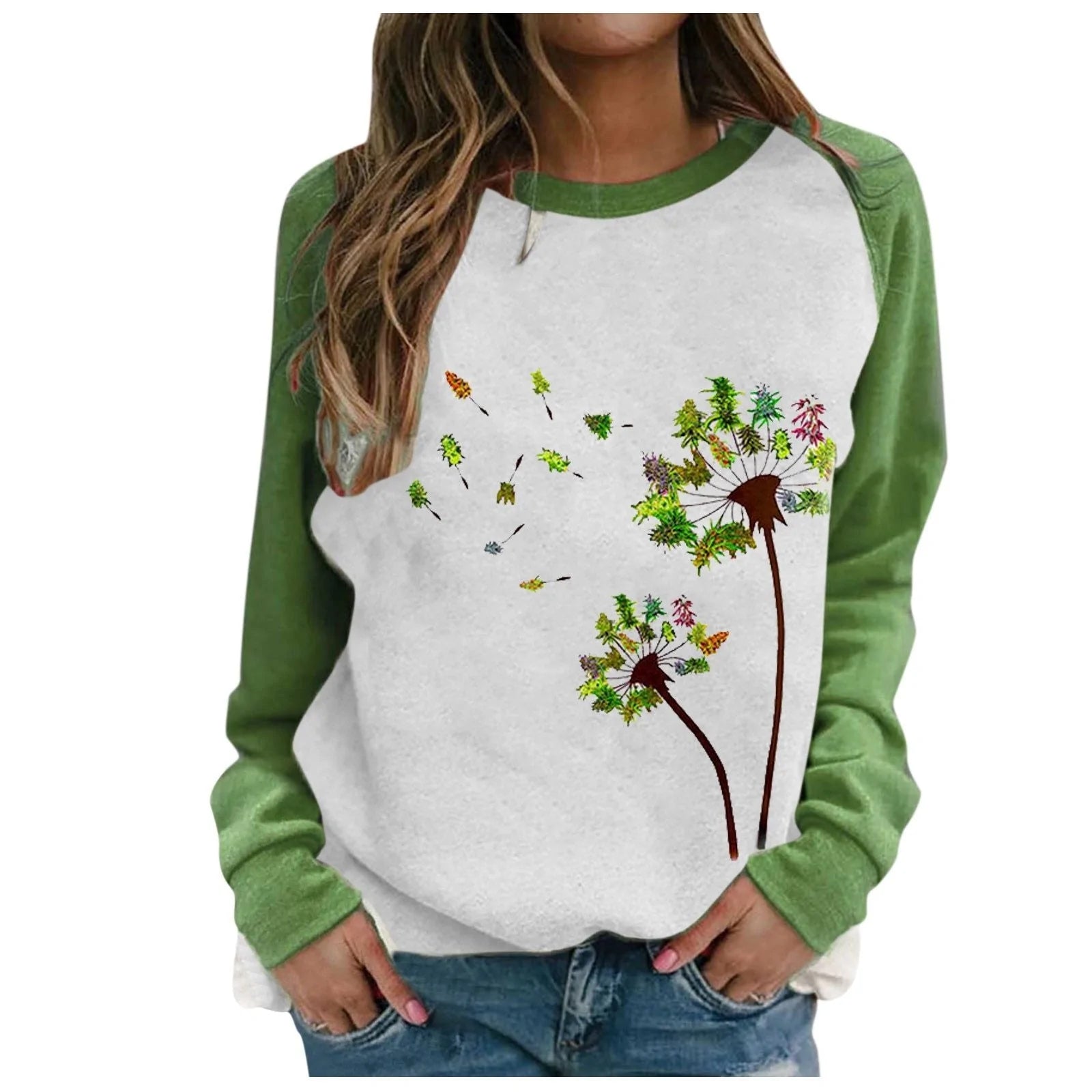Vrouwen Bedrukt Sweatshirt