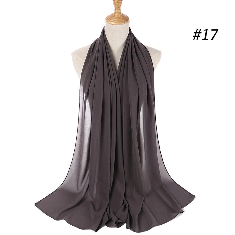 Chiffon Hijab Hoofdband