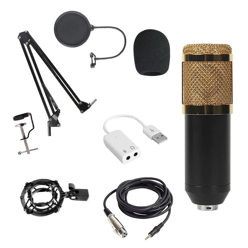 BM800 Microfoon Condensator Set