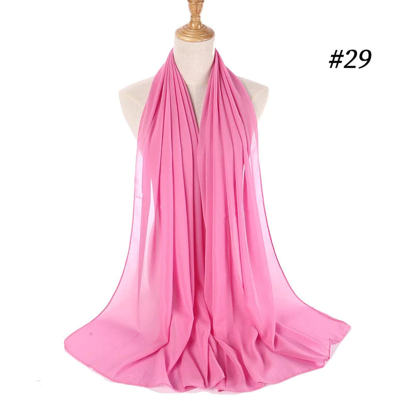 Chiffon Hijab Hoofdband