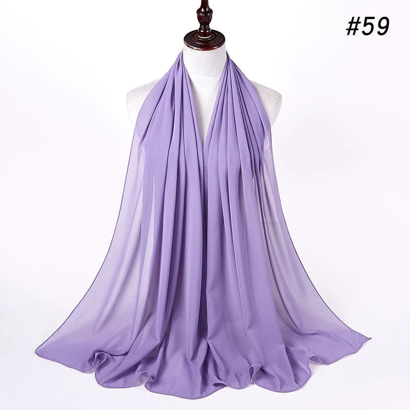 Chiffon Hijab Hoofdband