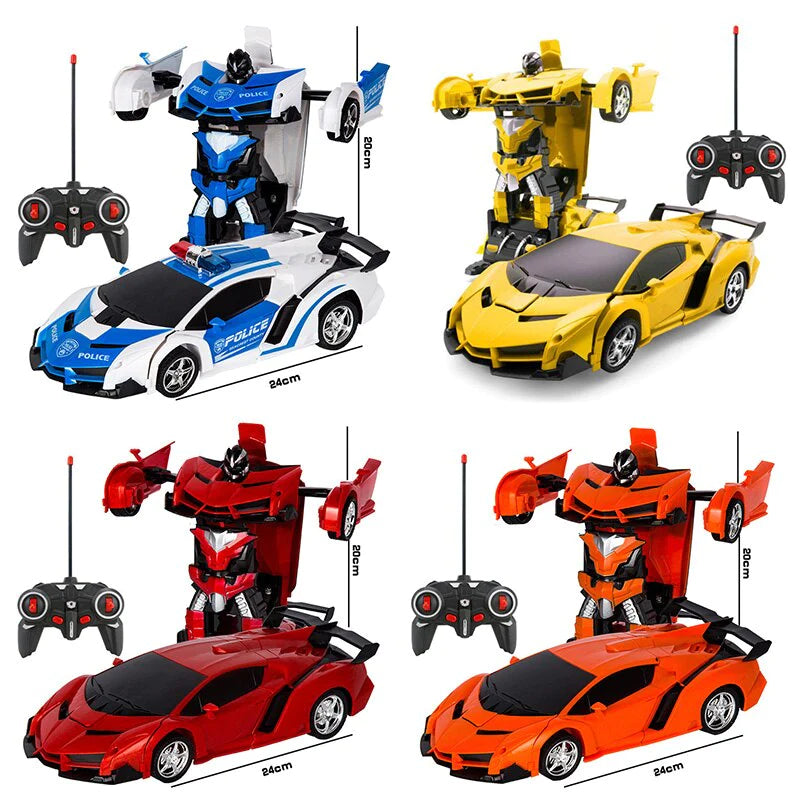 RC Transformer auto - Robot en auto in een!