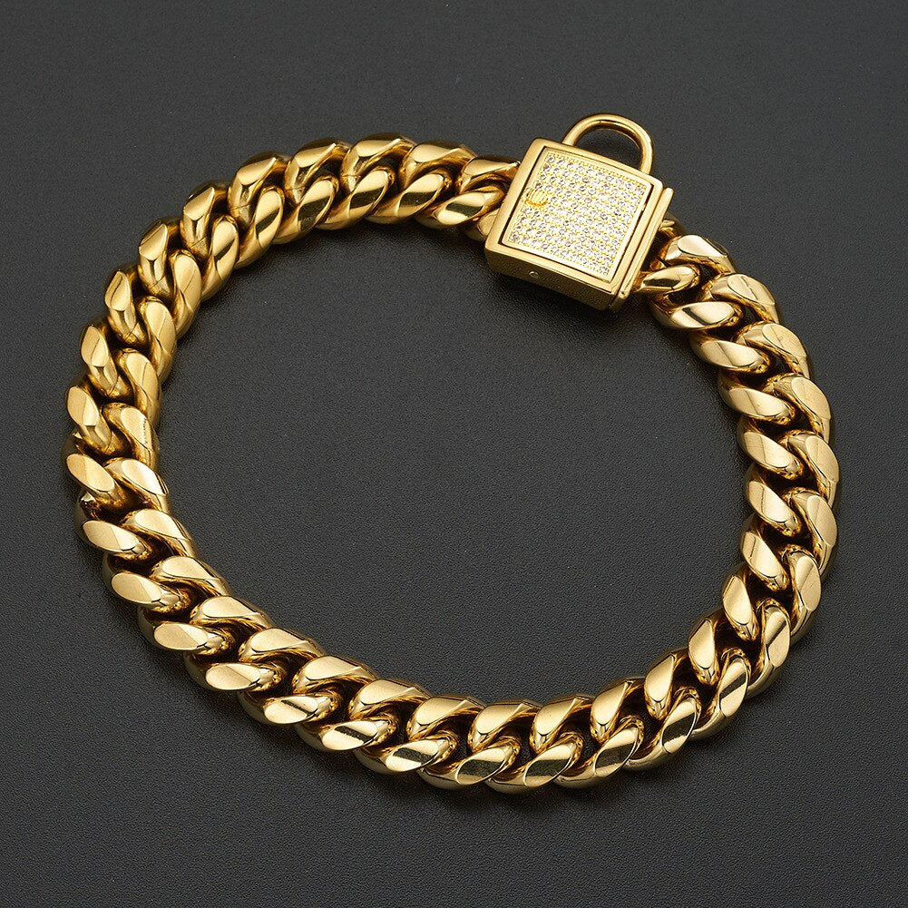 BlingBling | Metalen Honden Ketting