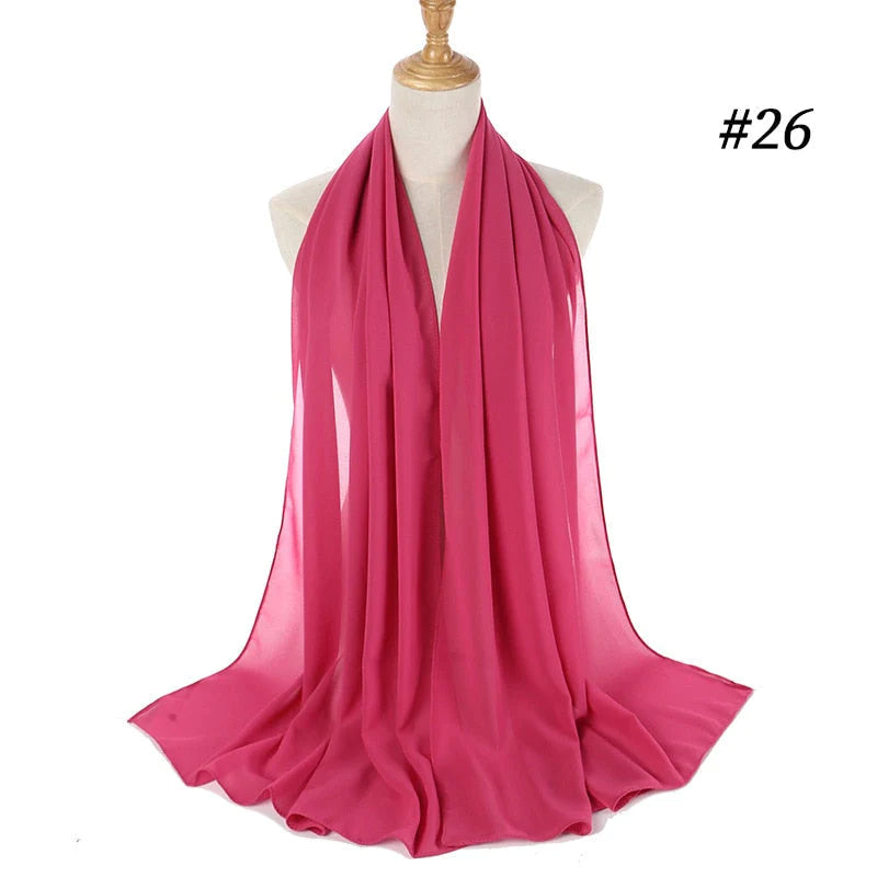 Chiffon Hijab Hoofdband
