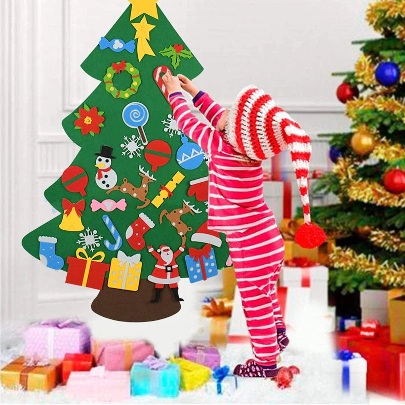 Vilten kerstboom (beste cadeau voor kinderen)