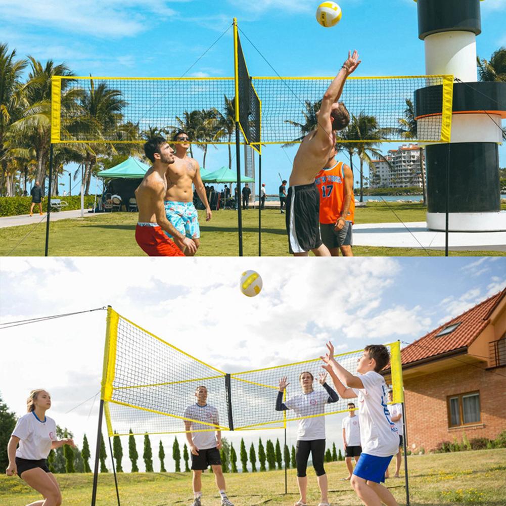 Vierzijdig Cross Volleybal Net