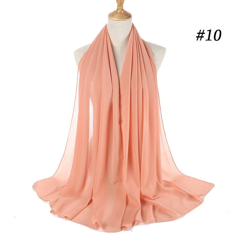 Chiffon Hijab Hoofdband