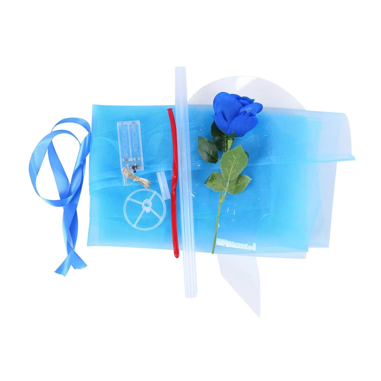 LED Lichtgevende Ballon Rozenboeket (Doe-het-zelf pakket)