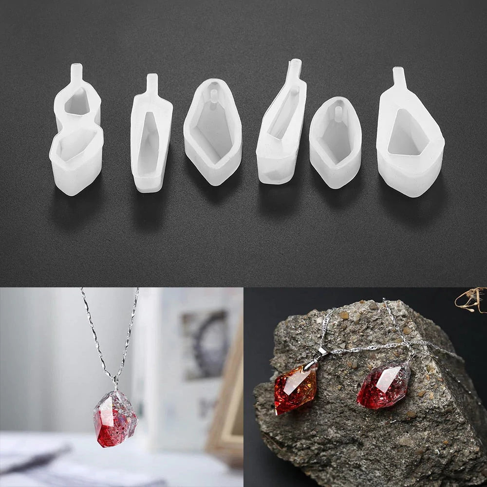 DIY Handgemaakte Kristal Lijmvorm
