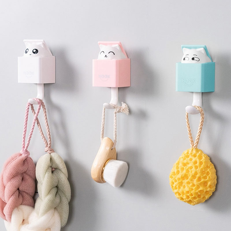 Peeking Cat Wall Hangende Haak