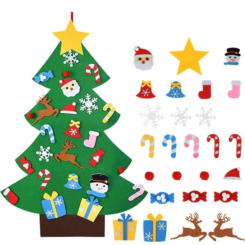Vilten kerstboom (beste cadeau voor kinderen)