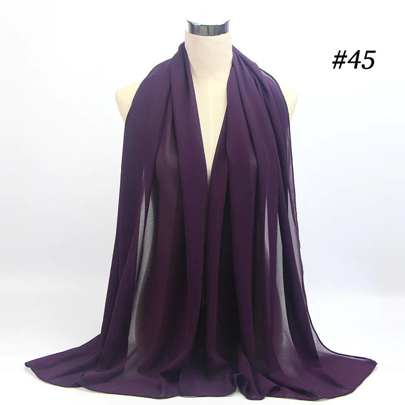 Chiffon Hijab Hoofdband