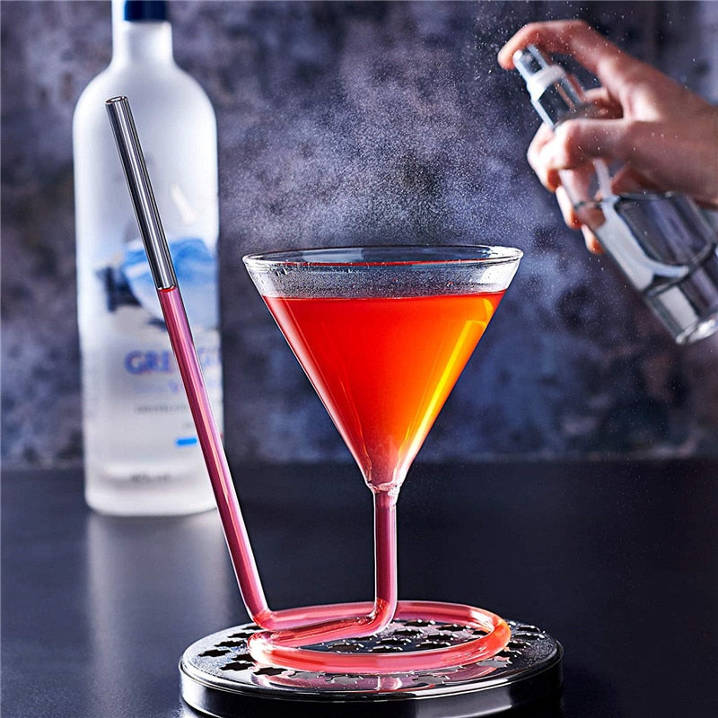Spiraal Straw Cocktailglas