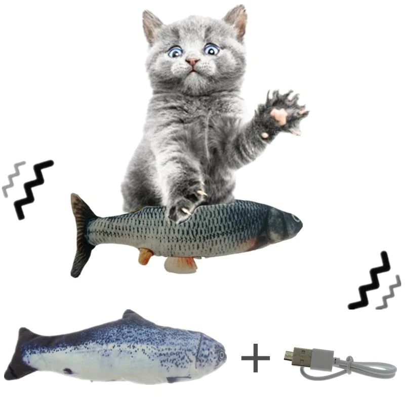 Dansende Vis | Zelfbewegend Kattenspeelgoed