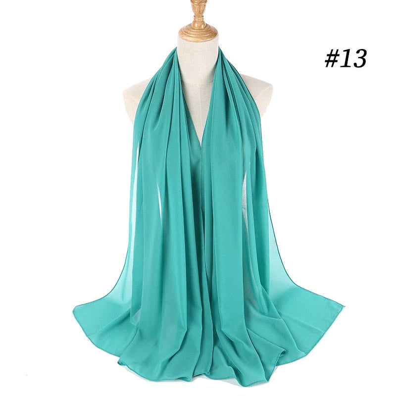 Chiffon Hijab Hoofdband