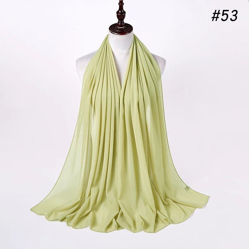 Chiffon Hijab Hoofdband