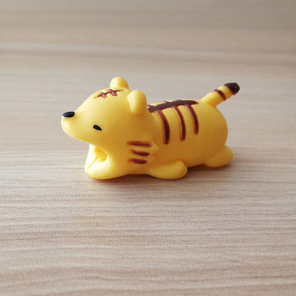 Schattige dieren bijt kabel beschermer