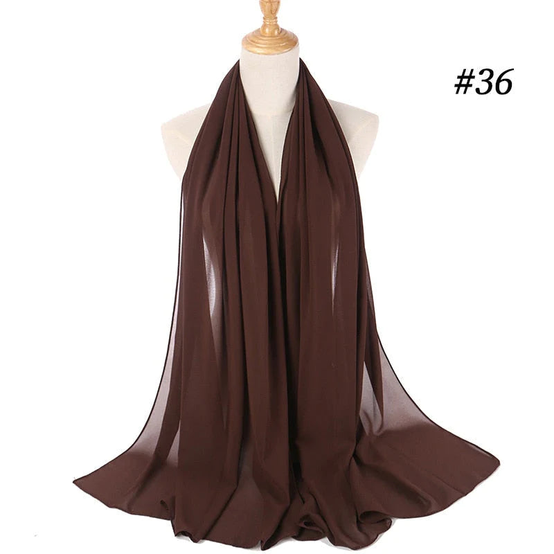 Chiffon Hijab Hoofdband