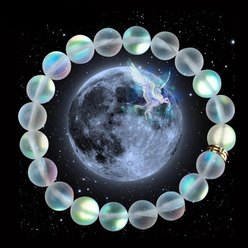 Mermaid Glass Maansteen Armbanden
