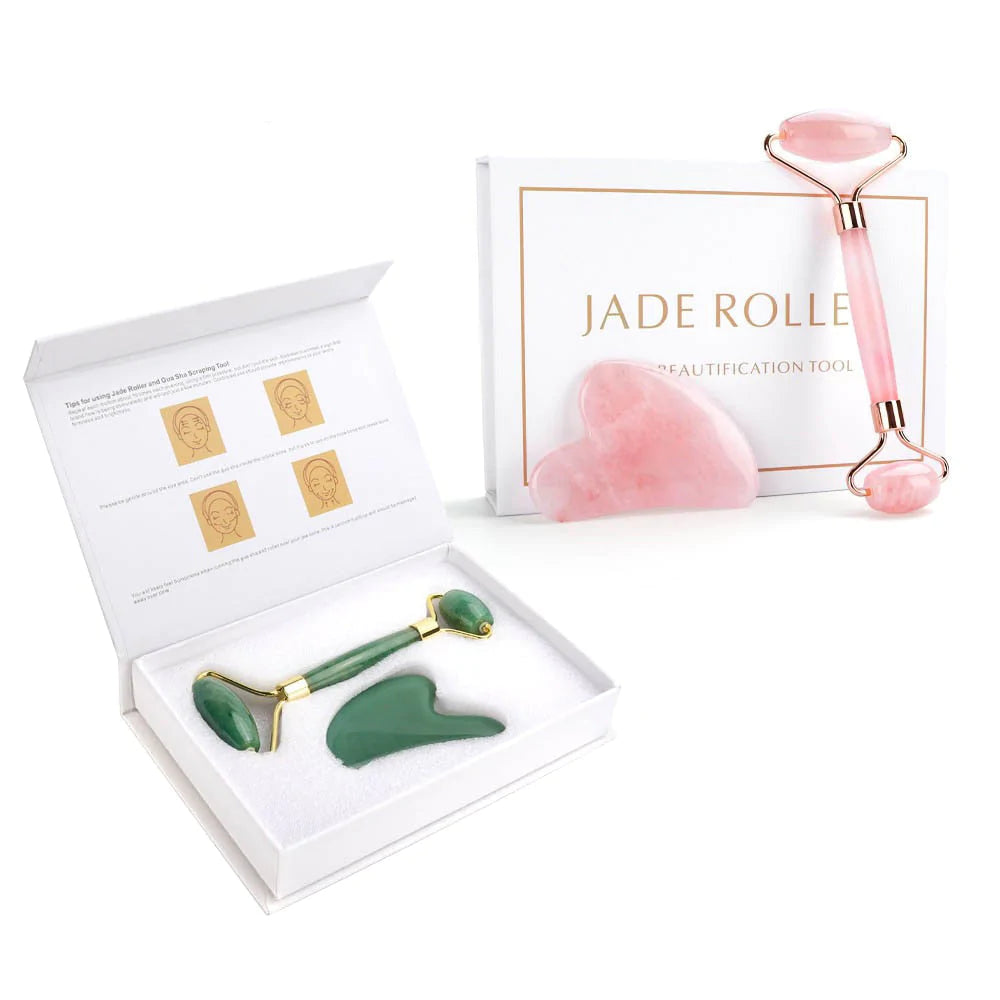 Jade Roller & Gua Sha Set