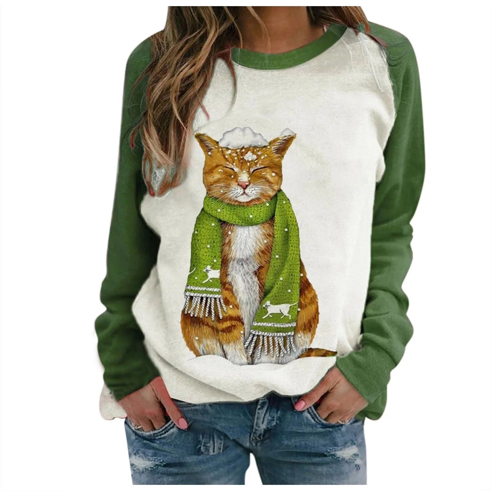Vrouwen Bedrukt Sweatshirt