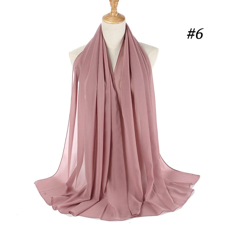 Chiffon Hijab Hoofdband