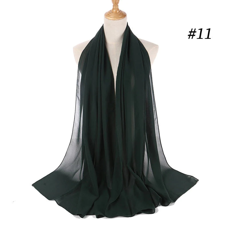 Chiffon Hijab Hoofdband
