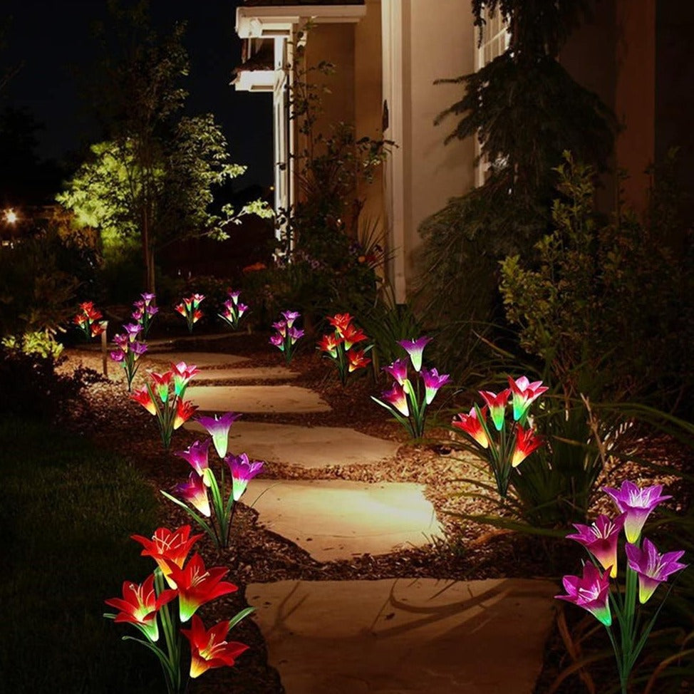 Lelie Zonne-tuinpaal licht Belleza