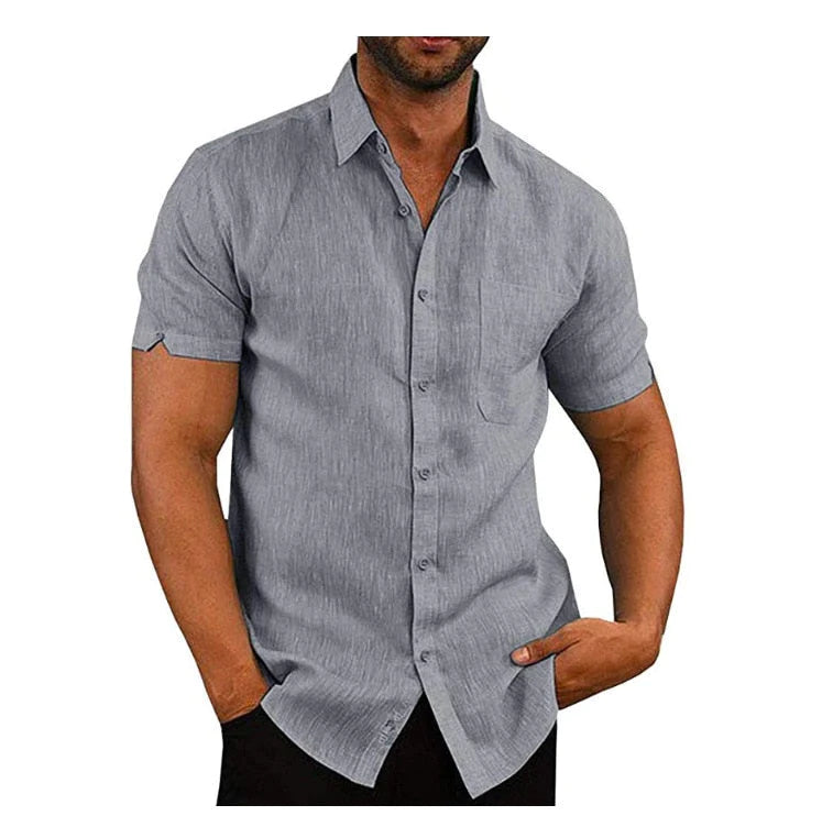 Heren Polo Shirt Met Knopen