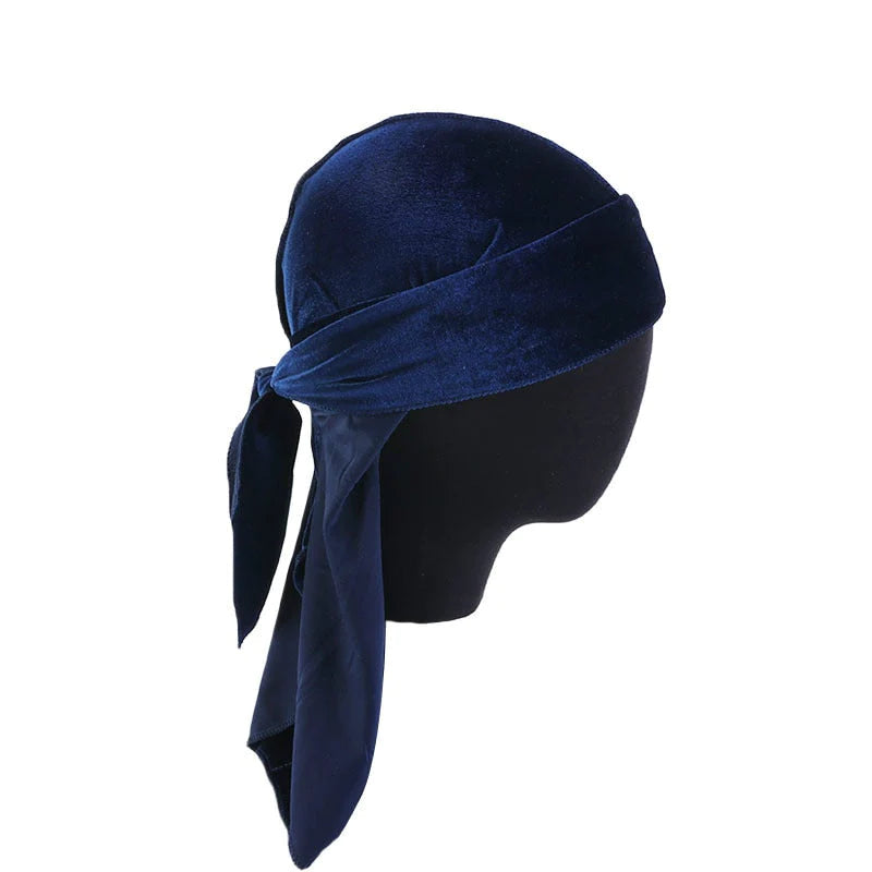 Ademende Fluwelen Durag