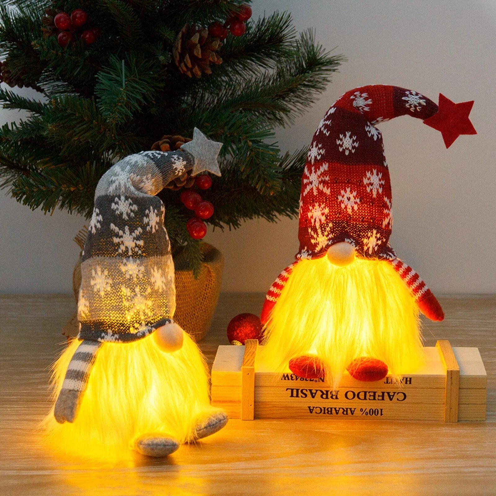 Lighted Kerst Kabouter