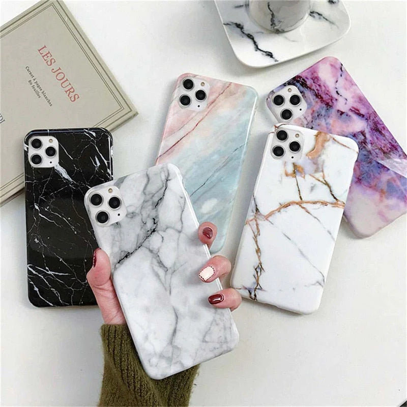 Marmere Telefoon Hoesje