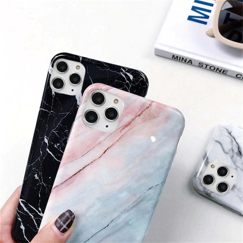 Marmere Telefoon Hoesje