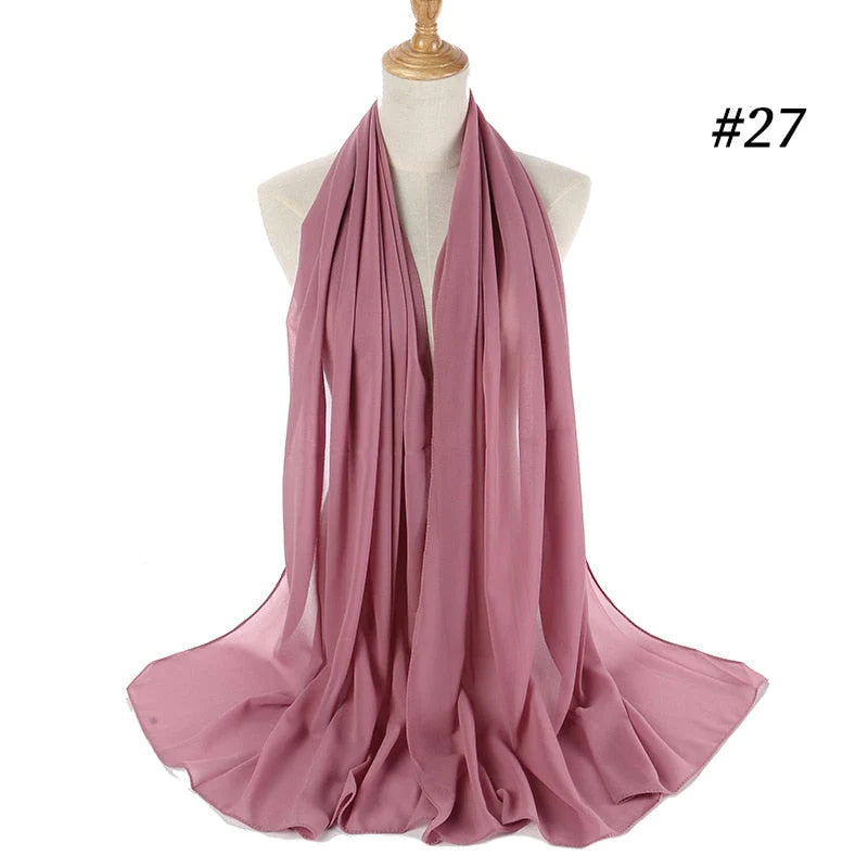 Chiffon Hijab Hoofdband