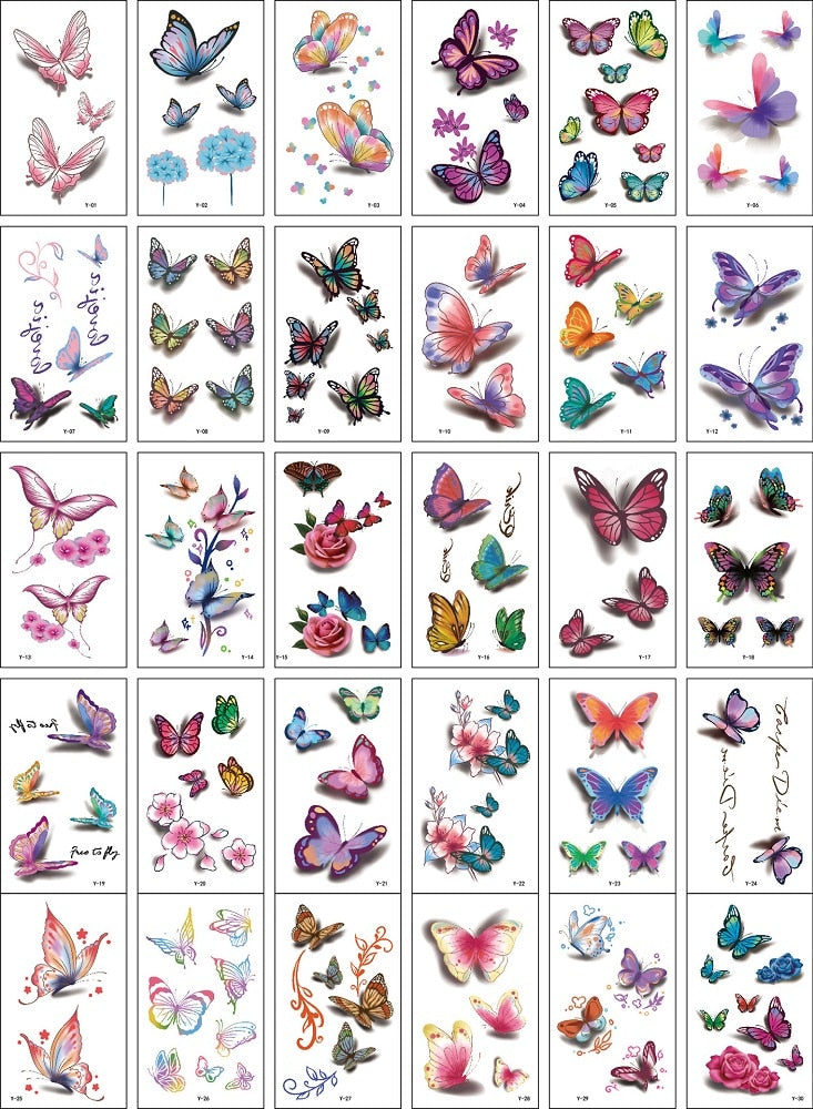 3D Tatoeage Stickers