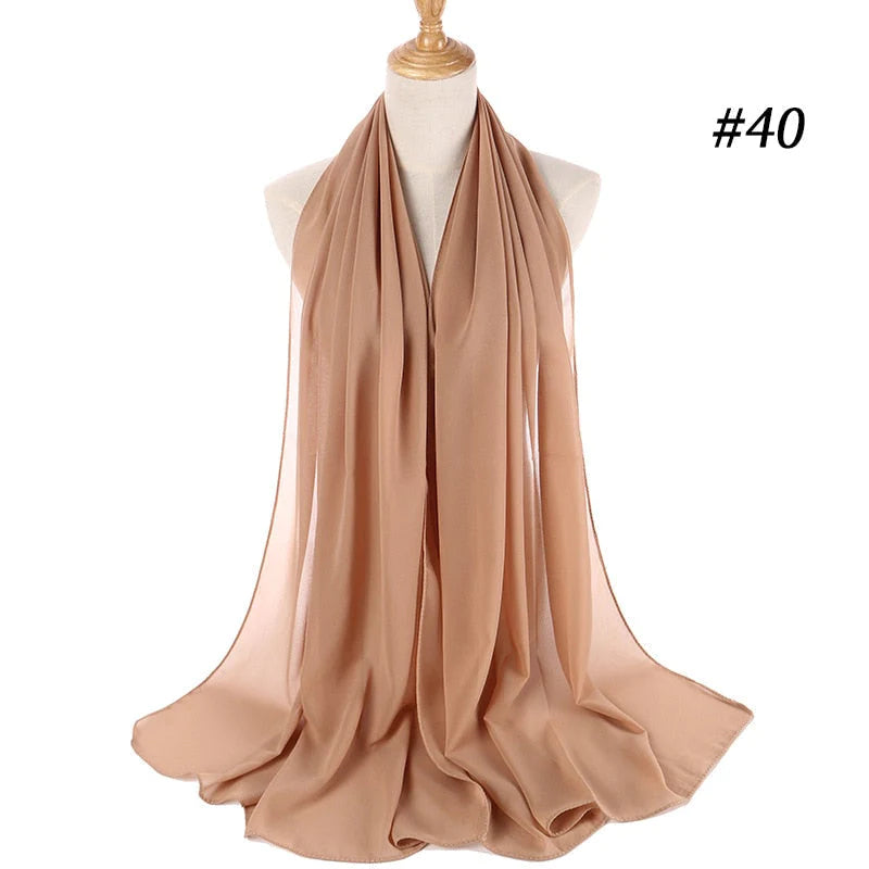 Chiffon Hijab Hoofdband