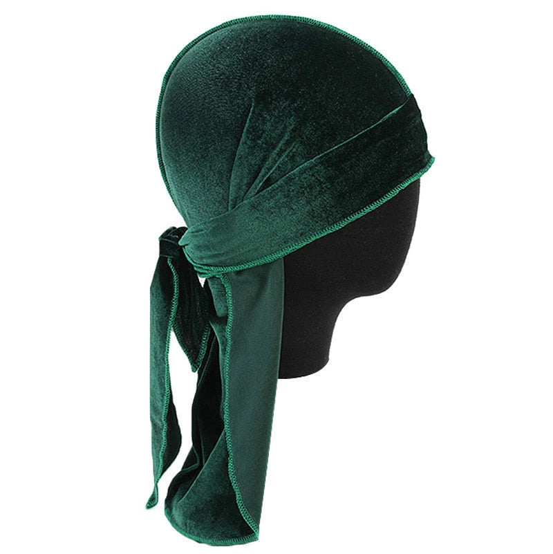 Ademende Fluwelen Durag