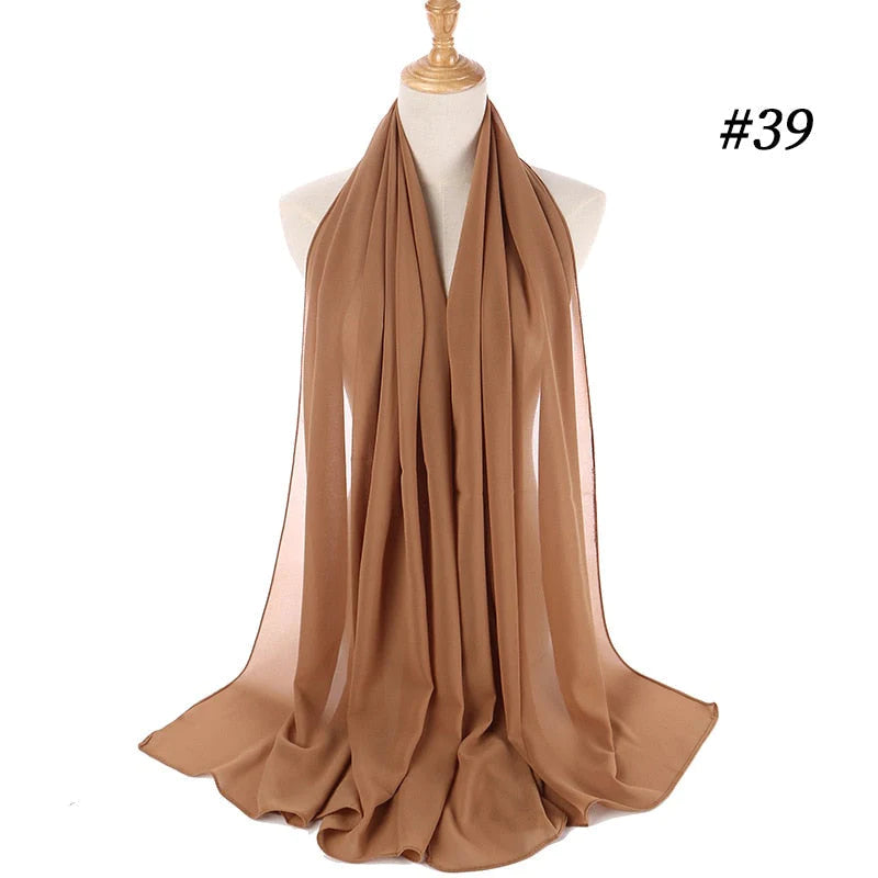 Chiffon Hijab Hoofdband
