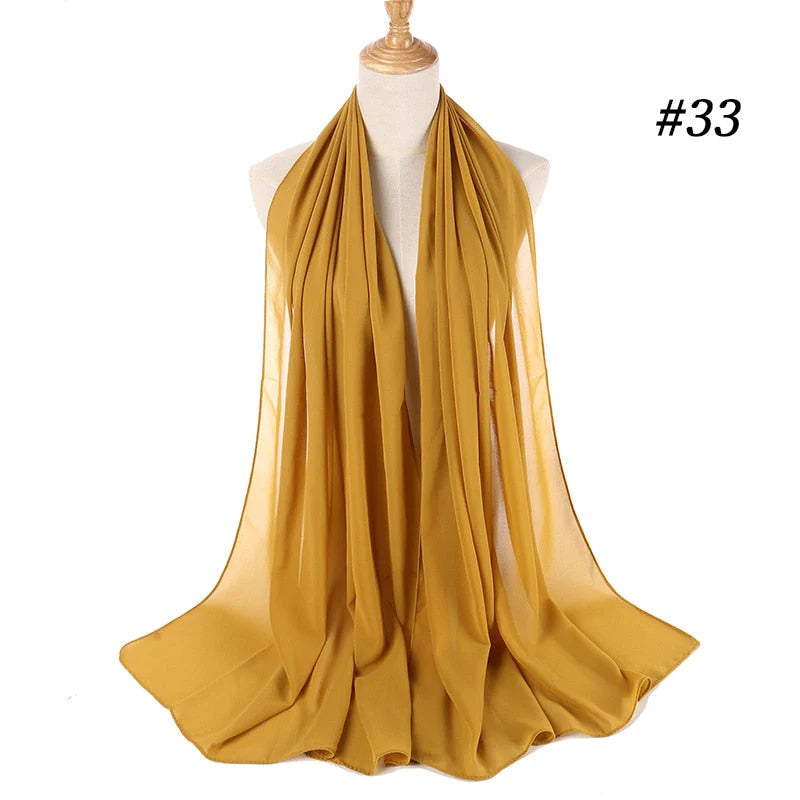 Chiffon Hijab Hoofdband