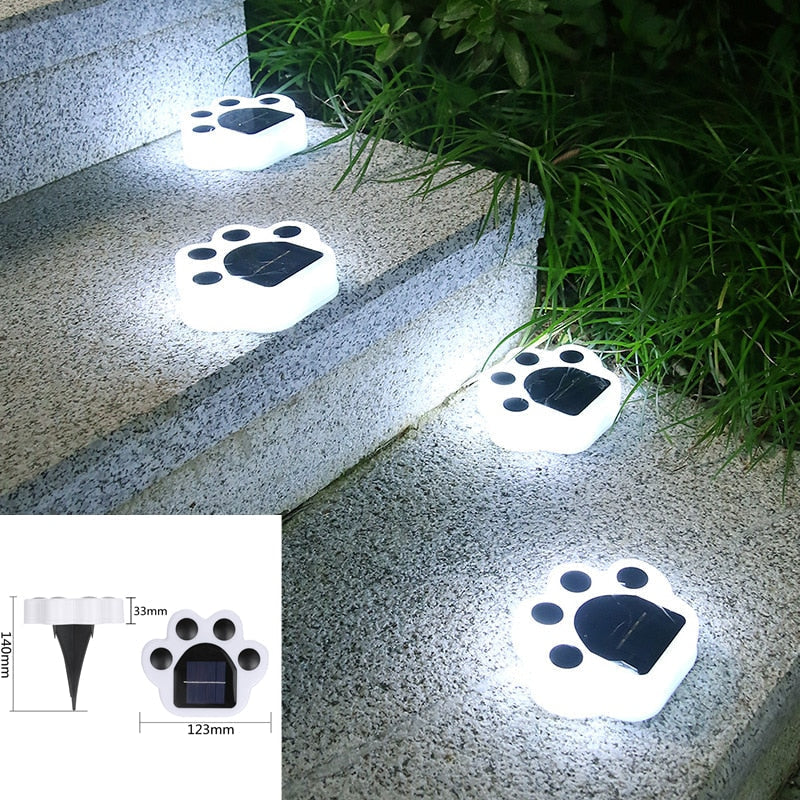 Paw Print Lampjes op zonne-energie Belleza